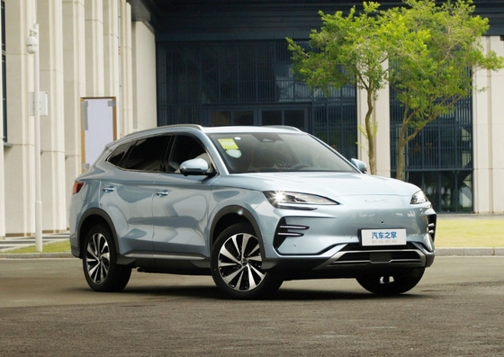 1950kg Peso in curve 2023 BYD Song Plus Champions Edition EV Auto con 520km di autonomia