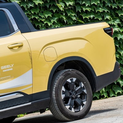 400-600 km di autonomia Batteria pura Geely RD6 Energy Pickup Truck con e 3120 mm di passo