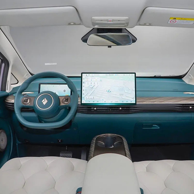 Auto elettrica 665kg Baojun Cloud 2023 2024 0 Km Veicolo ad alta velocità Pure Mini Ev Verde Rosa