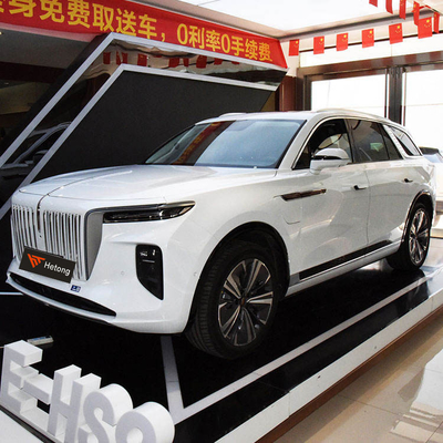 690Km di autonomia Hongqi E-Hs9 2022 Qiyue 7 posti Auto Velocità massima 200km/h Veicolo energetico