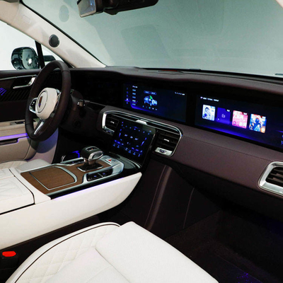 690Km di autonomia Hongqi E-Hs9 2022 Qiyue 7 posti Auto Velocità massima 200km/h Veicolo energetico