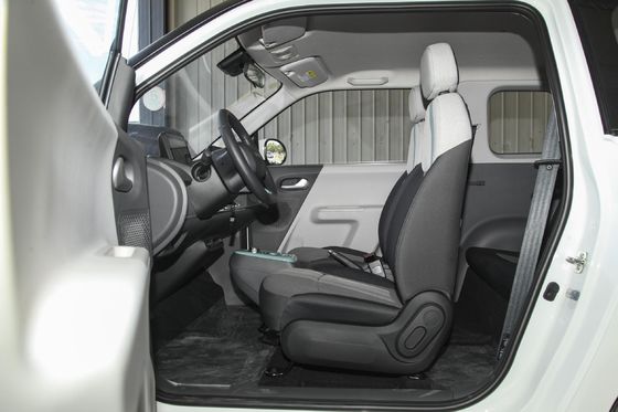 Green Changan Lumins 2022 Honey Sweet Tipo Auto elettrica Per adulti 822KG Peso del veicolo