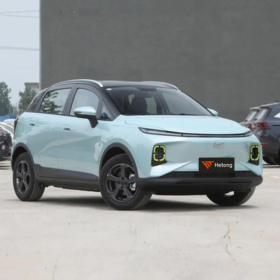 Geometria E 2022 401KM Linglong Tiger 4 posti Piccolo SUV elettrico con adulto bianco