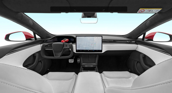 Tesla Model Y Electric Car 4964*1850*1443mm Lunghezza Larghezza Altezza per il mercato cinese