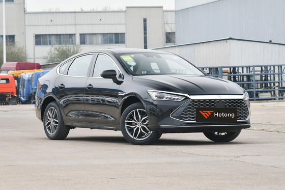BYD Qing Plus DM-i55km EV 5 posti Auto di seconda mano per viaggi in tutto il mondo e domestici